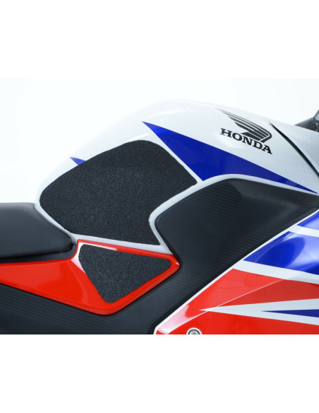 Kit grip de réservoir R&G RACING 4 pièces noir Honda CBR300R