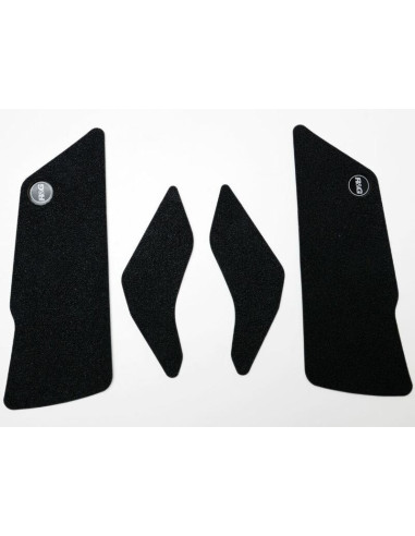 Kit grip de réservoir R&G RACING 4 pièces noir MV Agusta 800 Dragster