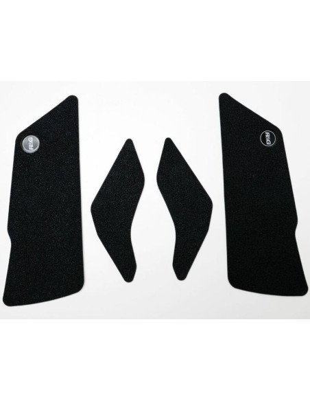 Kit grip de réservoir R&G RACING 4 pièces noir MV Agusta 800 Dragster