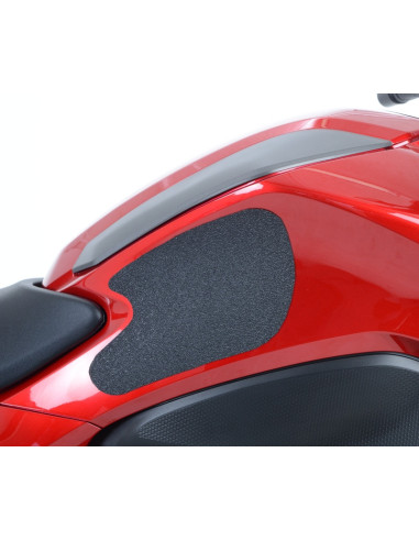 Kit grip de réservoir R&G RACING 2 pièces noir Honda NC700S/750S