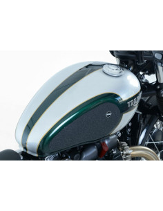 Kit grip de réservoir R&G Racing 2 pièces translucide Triumph Bonneville Bobber 2