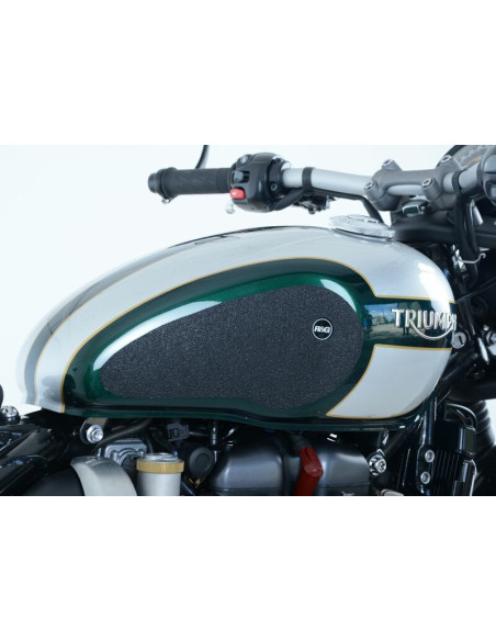 Kit grip de réservoir R&G RACING 2 pièces noir Triumph Bonneville Bobber