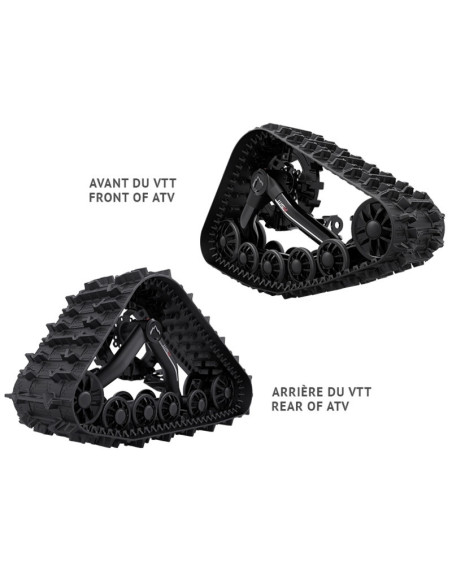 Kit chenilles KIMPEX Commander WS4 Yamaha Grizzly 700