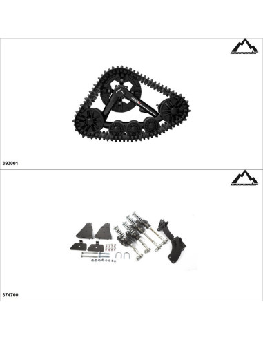 Kit chenilles KIMPEX Commander WSS4 Polaris Ranger