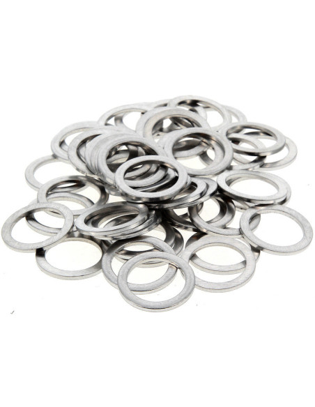 Rondelles alu BIHR 16x22x1,5mm 50 pièces