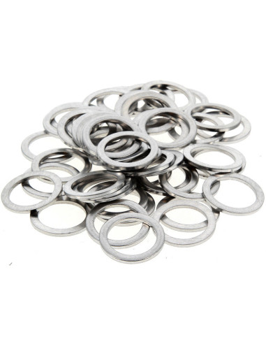 Rondelles alu BIHR 16x22x1,5mm 50 pièces