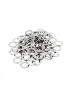 Rondelles alu BIHR 8x12x1mm 100 pièces