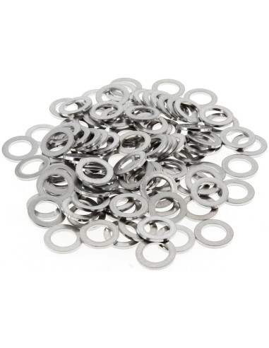 Rondelles alu BIHR 10x16x1,5mm 100 pièces