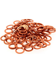 Rondelles cuivre BIHR 14x20x1,5mm 100 pièces 2