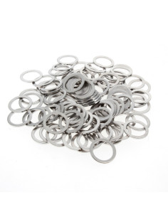 Rondelles alu BIHR 18x24x1,5mm 100 pièces