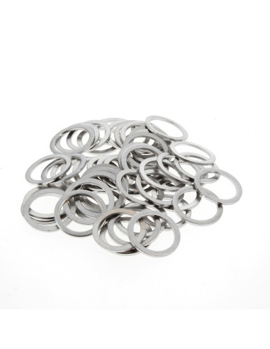 Rondelles alu BIHR 20x26x1,5mm 50 pièces