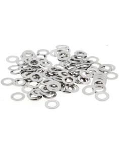 Rondelles alu BIHR 8x14x1mm 100 pièces
