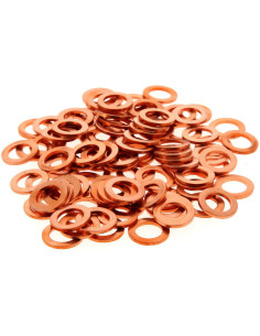 Rondelles cuivre BIHR 10x16x1,5mm 100 pièces