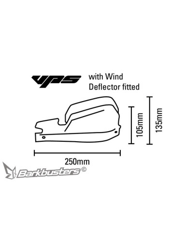 Coques de protège-mains BARKBUSTERS VPS