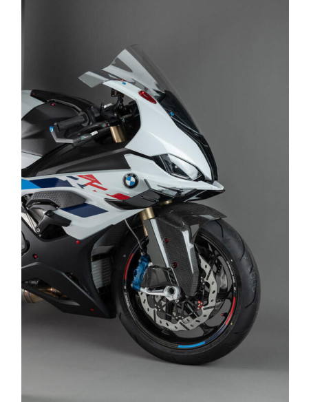 Garde-boue avant LIGHTECH avec prises d'air pour étriers de freins - carbone