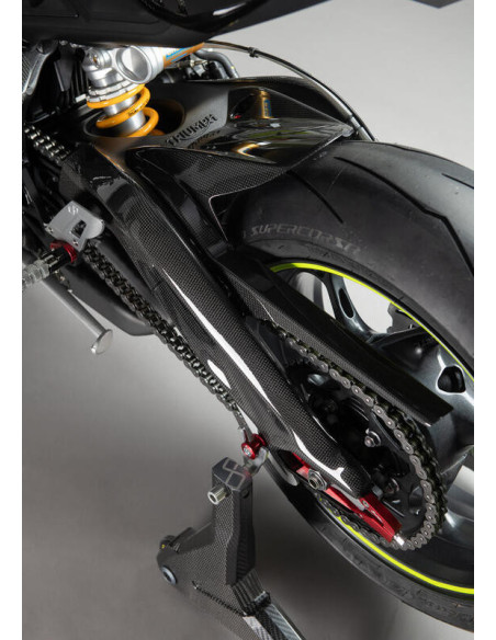 Garde-boue arrière LIGHTECH carbone