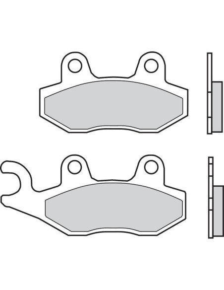 Plaquettes de frein BREMBO route carbone céramique - 07SU1215