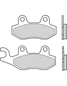Plaquettes de frein BREMBO route carbone céramique - 07SU1215 2