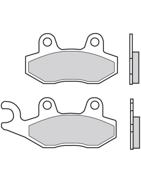 Plaquettes de frein BREMBO route carbone céramique - 07SU1215