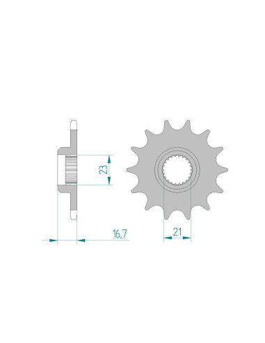 Kit chaine DID  ACIER YAMAHA XJ 600 S...