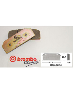Plaquettes de frein BREMBO UPGRADE métal fritté - 07835424