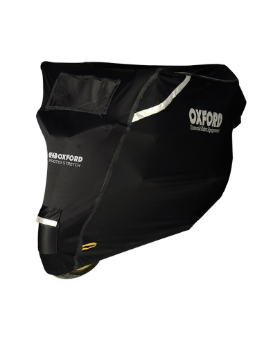 Housse de protection extérieur OXFORD Protex Stretch noir - moto / scooter - S