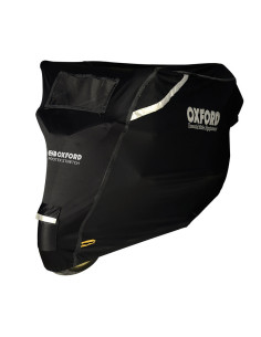 Housse de protection extérieur OXFORD Protex Stretch noir - moto / scooter - S 2