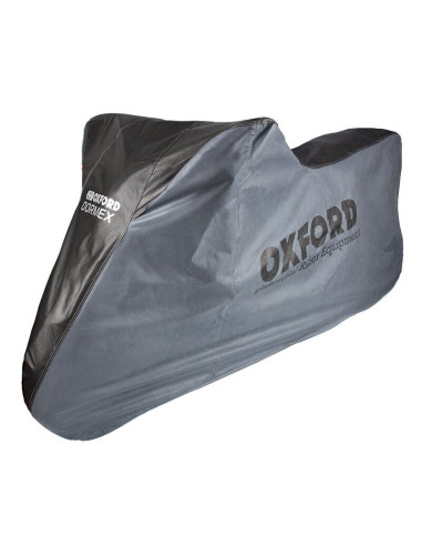 Housse de protection intérieur OXFORD Dormex noir/argent - moto / scooter - XL