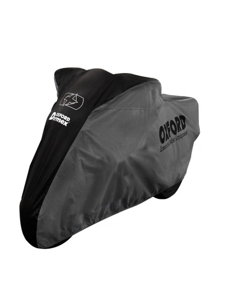 Housse de protection intérieur OXFORD Dormex noir/argent - moto / scooter - S