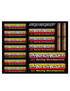 Planche de stickers PRO CIRCUIT logo original