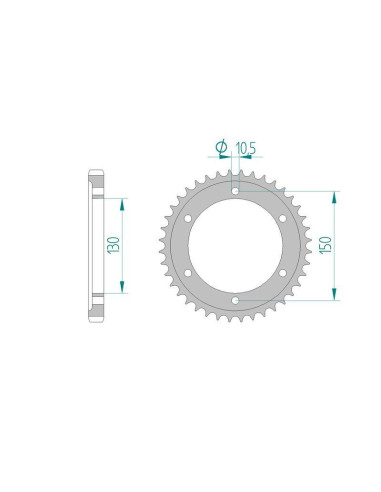 Kit chaine DID  ACIER YAMAHA FJ 1100...