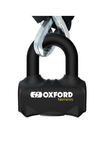 Antivol à chaîne OXFORD Nemesis 16 mm avec chaîne de 1,2 m