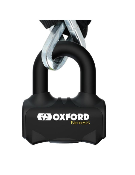 Antivol à chaîne OXFORD Nemesis 16 mm avec chaîne de 1,2 m