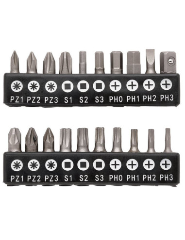 Jeu de douilles et d'embouts métriques DRAPER HI-TORQ® - 1/4" (40 pièces)