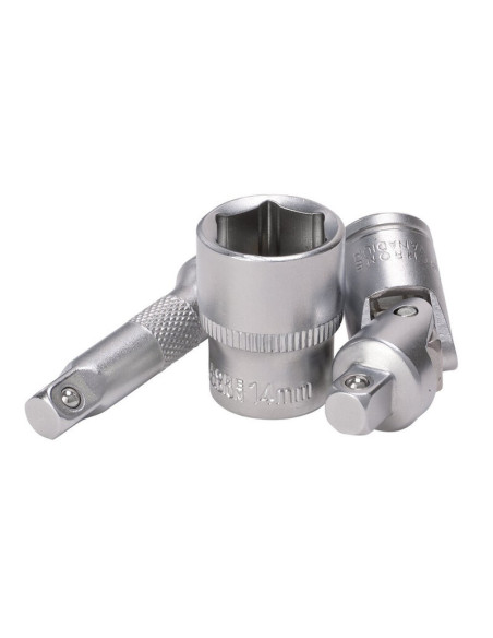 Jeu de douilles et d'embouts métriques DRAPER HI-TORQ® - 1/4" (40 pièces)