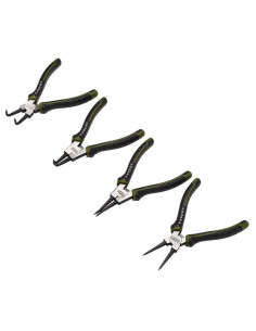 Jeu de pinces à circlips DRAPER - 180 mm (4 pièces) 2