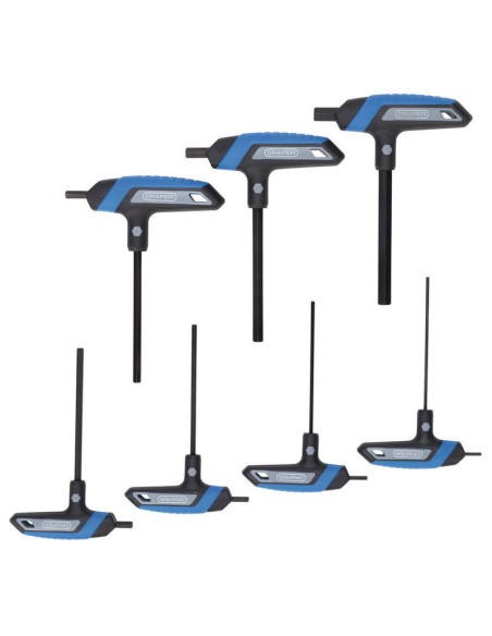 Jeu de clés hexagonales DRAPER TX-STAR® et métriques à poignée en T (14 pièces)