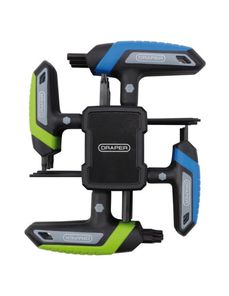 Jeu de clés hexagonales DRAPER TX-STAR® et métriques à poignée en T (14 pièces)