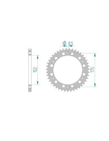 Kit chaine DID  ALU YAMAHA WR 200...