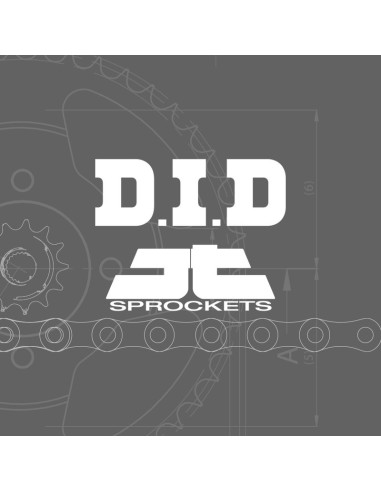 Kit chaîne DID/JT 420NZ3 13/45 renforcé - couronne standard