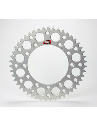 Couronne RENTHAL aluminium Ultra-Light anti-boue 441U - 428