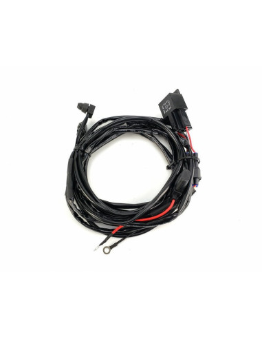 Kit d'éclairage universel DL6 lentille jaune avec câblage standard