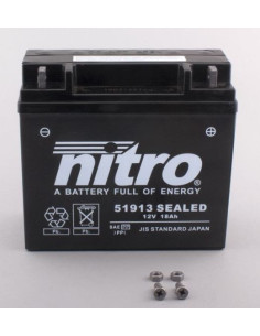 Batterie de moto NITRO 51913 SEALED