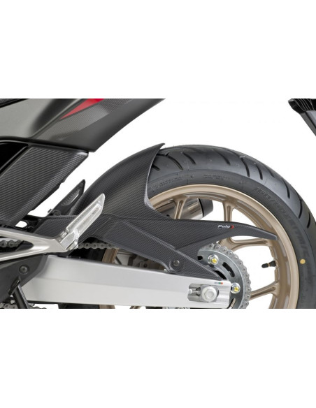 Garde boue arriere PUIG type S pour HONDA INTEGRA 750 14 - 20 carbone