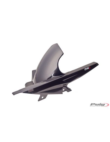 Garde boue arriere PUIG type S pour TRIUMPH TIGER 800 carbone