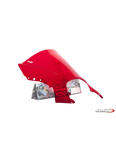 Bulle racing PUIG pour HONDA VFR1200F 10 - 16 rouge