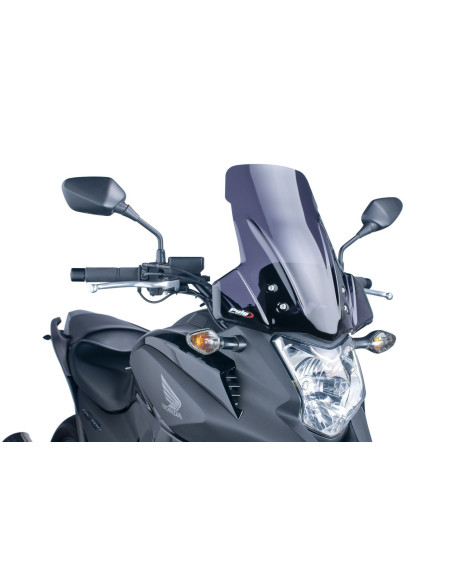 Bulle Touring PUIG pour HONDA NC700X NC750X fumé foncé