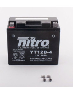Batterie de moto NITRO YT12B-4