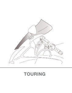 Bulle PUIG Touring avec deflecteur APRILIA SHIVER 750 GT 09 - 13