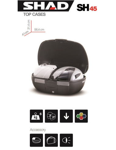 TOP CASE SHAD SH 45